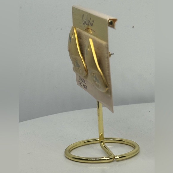 Vintage Nautical Anchor & Starfish Earrings with Surgical Steel Posts - Picture 7 of 13